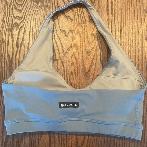 Aumnie blue halter style sports bra small - Picture 4 of 6